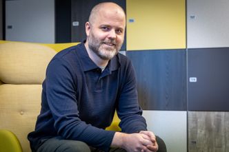 Niclas Wilhelm Thoresen i Statsbygg understreker betydningen av å tenke utenfor boksen. Foto: TUM Studio