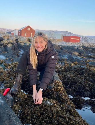 Caroline Haukeland er grunnlegger av Polar Algae. Foto: Polar Algae