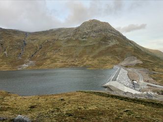 Fornyet vassdragsanlegg i Stryn kommune, 2021. Foto: Sweco