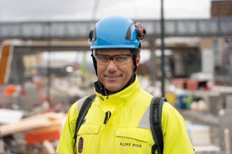Tor Espeland, byggeleder Bane NOR. Foto: TUM Studio
