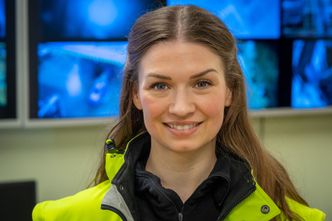 <span>Marlene Wilhelmine Hamza Winther er sivilingieniør i prosessteknikk og kjemi, og leder den nye fagenheten for prosessanlegg. Foto: TUM Studio</span>