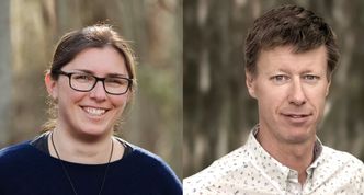 Sophie Labonnote-Weber og Øyvind Mejdell Jakobsen. Foto:  NTNU Samfunnsforskning
