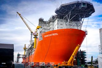 Johan Castberg-skipet har gitt arbeid til 4000 personer i rotasjon hos Aker Solutions på Stord. Foto: Thomas Førde