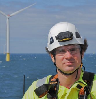 Martin Flyvholm, senioringeniør i energiskifte. Foto: Privat