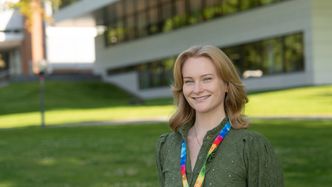 Masterstudent Johanne Sofie Iversen. Foto: TUM Studio