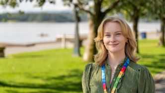 Masterstudent Johanne Sofie Iversen. Foto: TUM Studio