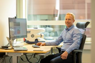 Med to store Equinor-prosjekter under oppseiling forteller Thomas Hamre at behovet for ingeniører er stort. Foto: DOF