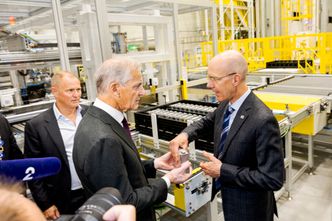 Jonas Gahr Støre var tilstede under åpningen i sommer. Foto:  Arash A. Nejad