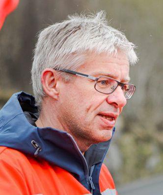 Bård Nyland er Vegvesenets prosjektleder for et mangfoldig veiprosjekt på Helgeland. Foto:  Statens vegvesen