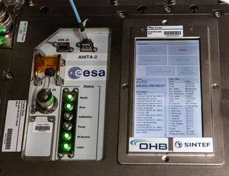 Gassmålesystemet ser ikke så imponerende ut, men er livsviktig. Foto:  Nasa/Esa
