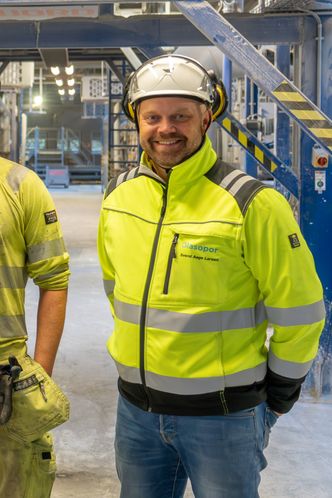 Fabrikksjef Svend Aage Larsen. Foto: TUM Studio