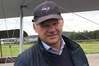 John Eirik Laupsa peker på at det fortsat mangler en permanent løsning for småflytrafikken i Oslo-området, Foto:  Norges Luftsportforbund