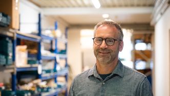 Robert Snekkevik i Bosch Rexroth.  Foto:  TUM Studio
