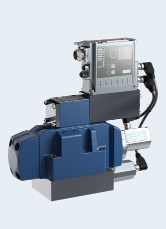 Elektronisk trykkompensert retningsventil. Foto:  Bosch Rexroth