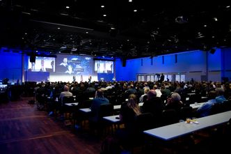 I år som i fjor; Siri Lill Mannes er konferansier. Foto: Edward Dreng Karlsen