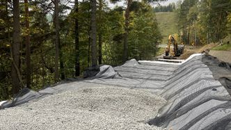 Arbeidet til Anlegg Øst bar preg av gode instrukser. Foto: Glasopor
