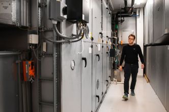 Teknologien finnes allerede i byggene. Det som er nyskapende er hvordan dataene fra sensorene analyseres. Foto: GK