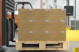 RFID-etiketter bidrar til mer effektiv logistikk. Foto:  Hans Turck GmbH & Co. KG