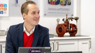 Administrerende direktør i J.S. Cock, Tobias Cock. Foto: TUM Studio