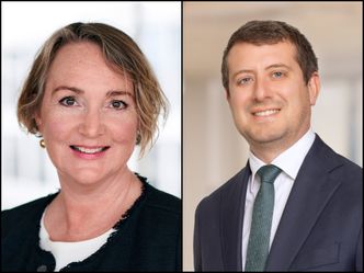 Eva Jarbekk og Luca Tosoni i advokatfirmaet Schjødt. <span>Foto: Schjødt</span>