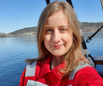 Malin Dyngeland jobber som surveyor i DNV. Foto: DNV