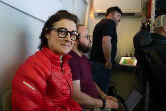Giuliana Panieri om bord på forskningsskipet Kronprins Haakon sommeren 2024. Foto:  Jørn Berger-Nyvoll/UiT