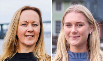 Mangelen på regulatorisk klarhet gjør det utfordrende for industrien å investere, teste og ta i bruk løsningene, skriver Silje Sivertsen (t.v.) og Erle Matheson Fangel i Maritime Cleantech. Foto: Privat