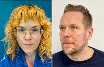 Lena Thorsmælum og Thordur Arnason. Foto: Privat