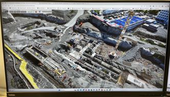 Nyttige data for kontrollingeniøren! Punktsky direkte i Scan Survey Innsynsportal. Foto: Scan Survey
