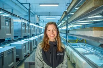 STOR TRO PÅ TARE: Maren Sæther i Seaweed Solutions. Foto: Seaweed Solutions
