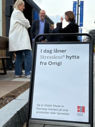 – Det at Omgi har fått bruke Made in Norway-merket, betyr at vi leverer langt mer enn et hyttekonsept med minimalt fotavtrykk på miljøet, sier Aziz Chaer i Omgi. Foto: Innovasjon Norge