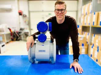 Ivan Rosenborg, prosjektleder hos KROHNE. Foto: Krohne