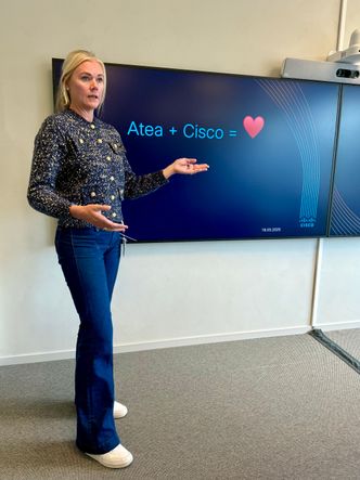 Charlotte Hovring, sikkerhetsekspert i Cisco.
