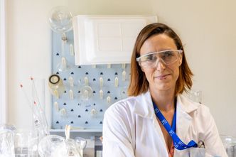 Laura Ferrando-Climent ved IFE. Foto:  TUM Studio