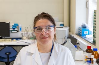 Vian Yasin ved IFE.  Foto:  TUM Studio