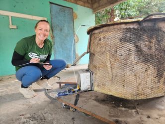 Maskintilpasning, HMS og plastgjenvinning i Senegal Foto:  NITO