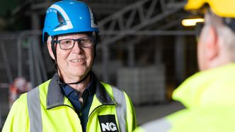 Produksjonssjef i Norsk Gjenvinning, Ronny Andresen. Foto: TUM Studio