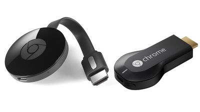 Andre og første generasjon av Chromecast