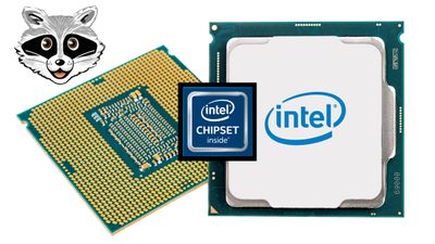 Intel-prosessor, brikkesett og Minix.