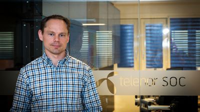 Gunnar Ugland leder Telenors sikkerhetssenter