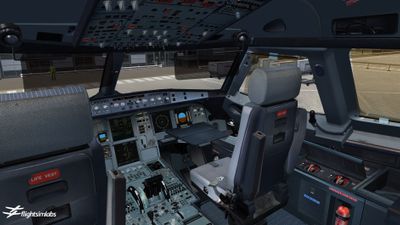 Flight Sim Labs tilbyr temmelig naturtro flysimulatorutvidelser av blant annet Airbus A320-X.