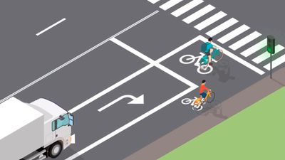 Ekstra veimerking skulle føre til færre konflikter mellom syklister og bilister. Forskning viser at ingen reel endring har skjedd.
