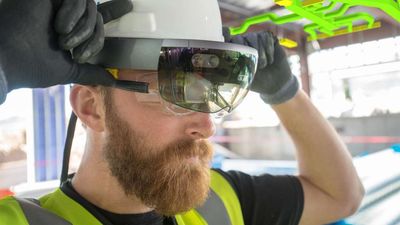 Mixed realisty med Microsofts Hololens-briller.