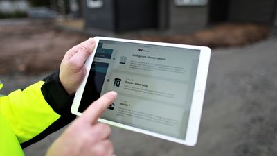I Block Watne-systemet deles byggeprosessen i fire trinn: skjelett, fasade, interiør 1 og 2.