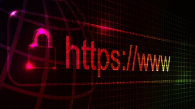 Adressefelt i nettleser hvor det er oppgitt en URL som starter med HTTPS.