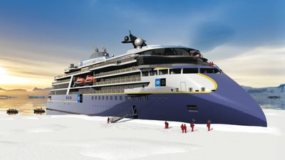 Lindblads første cruiseskip med X-Bow leveres i 2020 fra Ulstein. Skiept døpes National Geographic Endurance.