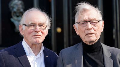 Eilif Holte (t.v) og Rolf Kåresen 