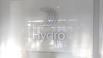 Illustrasjonsfoto av Hydro-logo.