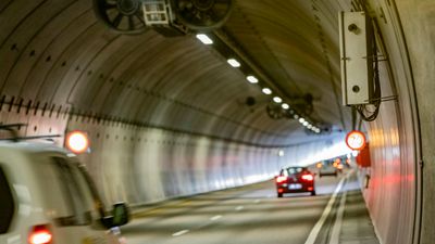Denne fartsboksen i nordgående retning i Rælingstunnelen i Akershus er Norges mest innbringende ATK innretning.