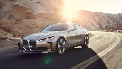 BMW Concept i4 skal være svært lik produksjonsutgaven som vises neste år.